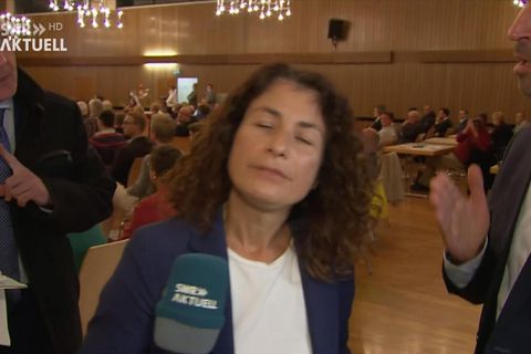 Journalistin Natalie Akbari: immer wieder sprach Thomas Hornung auf sie ein