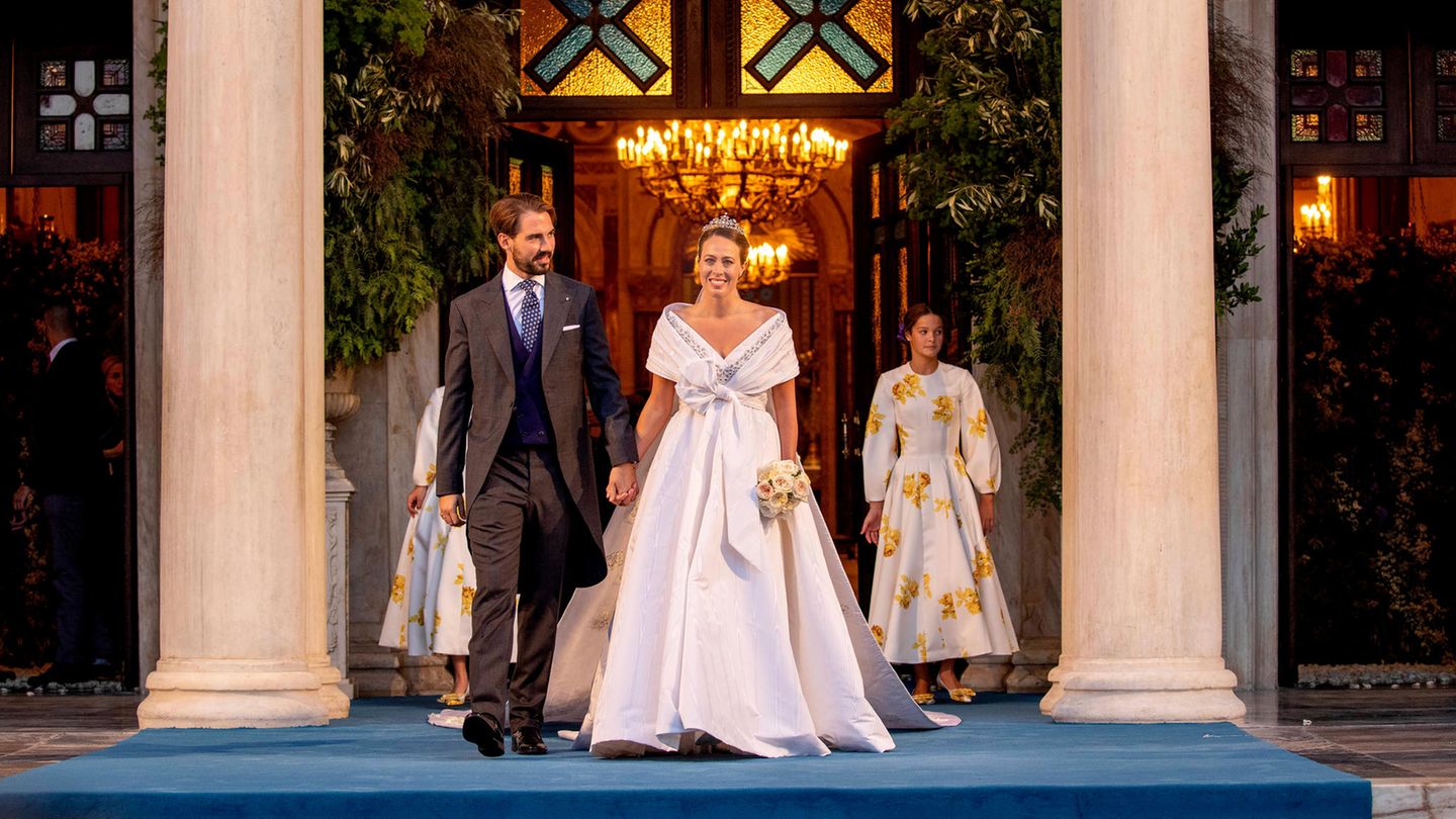 Hochzeit Prinz Philippos und Nina Flohr