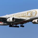 Emirates A380 50 Jahre Dubai