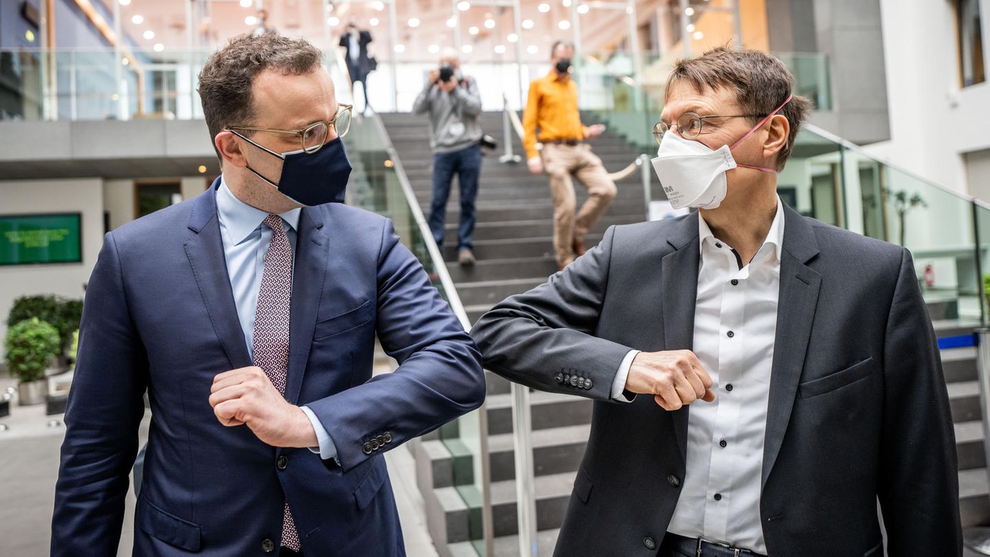 Jens Spahn und Karl Lauterbach