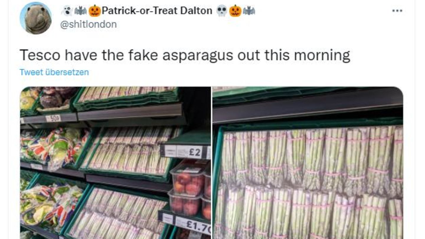 UK: Vegetable pictures on shelves as a result of Brexit?