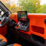 Das Cockpit ist funktionell und übersichtlich