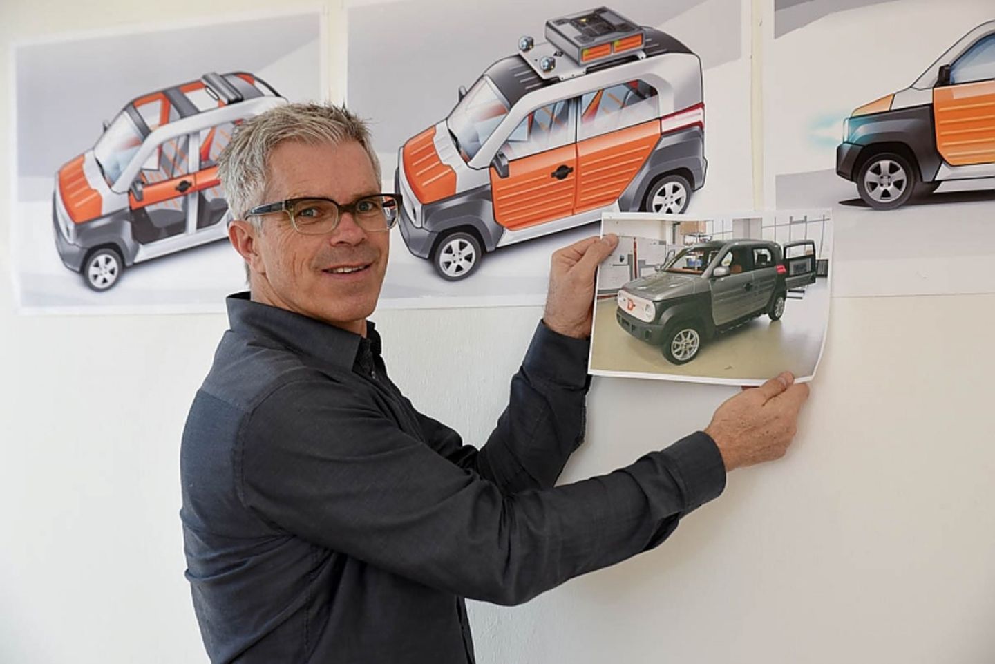 ACM-Chef Paul Leibold erklärt den ACM City One