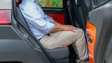 Im Fond ist für Taxi-Passagiere viel Platz
