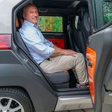 Im Fond ist für Taxi-Passagiere viel Platz