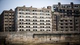 Wohnblock auf Hashima Island