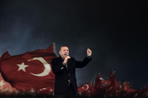 Der türkische Präsident Recep Tayyip Erdogan