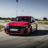 Auf der Rennstrecke passt der neue RS Performance Fahrmodus perfekt