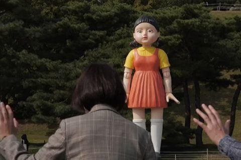 Erfolgsserie bei Netflix: "Es ist, als wären wir im Spiel": Puppe aus "Squid Game" begeistert Fans