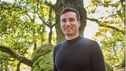 Der einstige Greenpeace-Aktivist Gunter Greiner im Pfälzer Wald