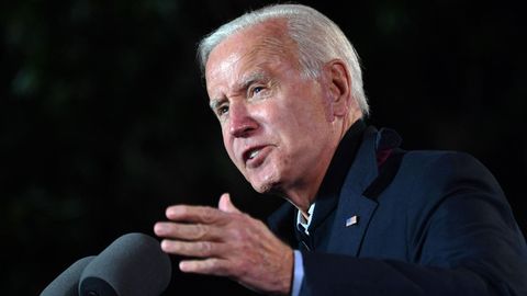Joe Biden bei einem Auftritt in Arlington im US-Bundesstaat Virginia