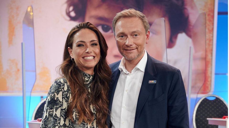 Sind seit 2018 ein Paar: RTL-Journalistin Franca Lehfeldt und FDP-Chef Christian Lindner (Archivbild vom November 2020)