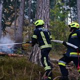 Einsatzkräfte der Feuerwehr