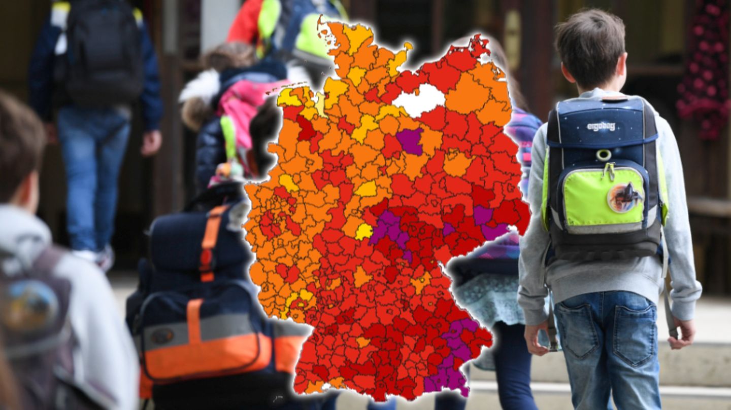 Corona numbers: The incidences are so different in the districts