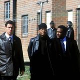 Die Charaktere Dominic West, Larry Gilliard Jr. und Wendell Pierce.