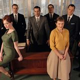 Die Schauspieler der Serie "Mad Men".