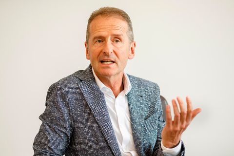 VW-Chef Herbert Diess will den Autobauer mit Schwung in die Elektroära führen