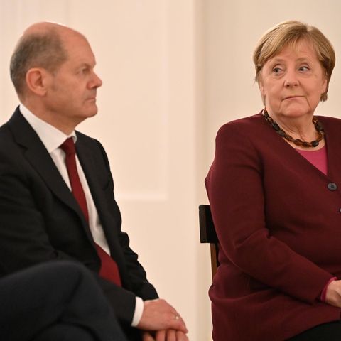 Bundesfinanzminister Olaf Scholz (SPD) und Bundeskanzlerin Angela Merkel (CDU)