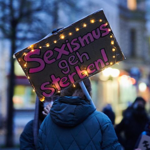Demonstrantinnen in Berlin-Kreuzberg