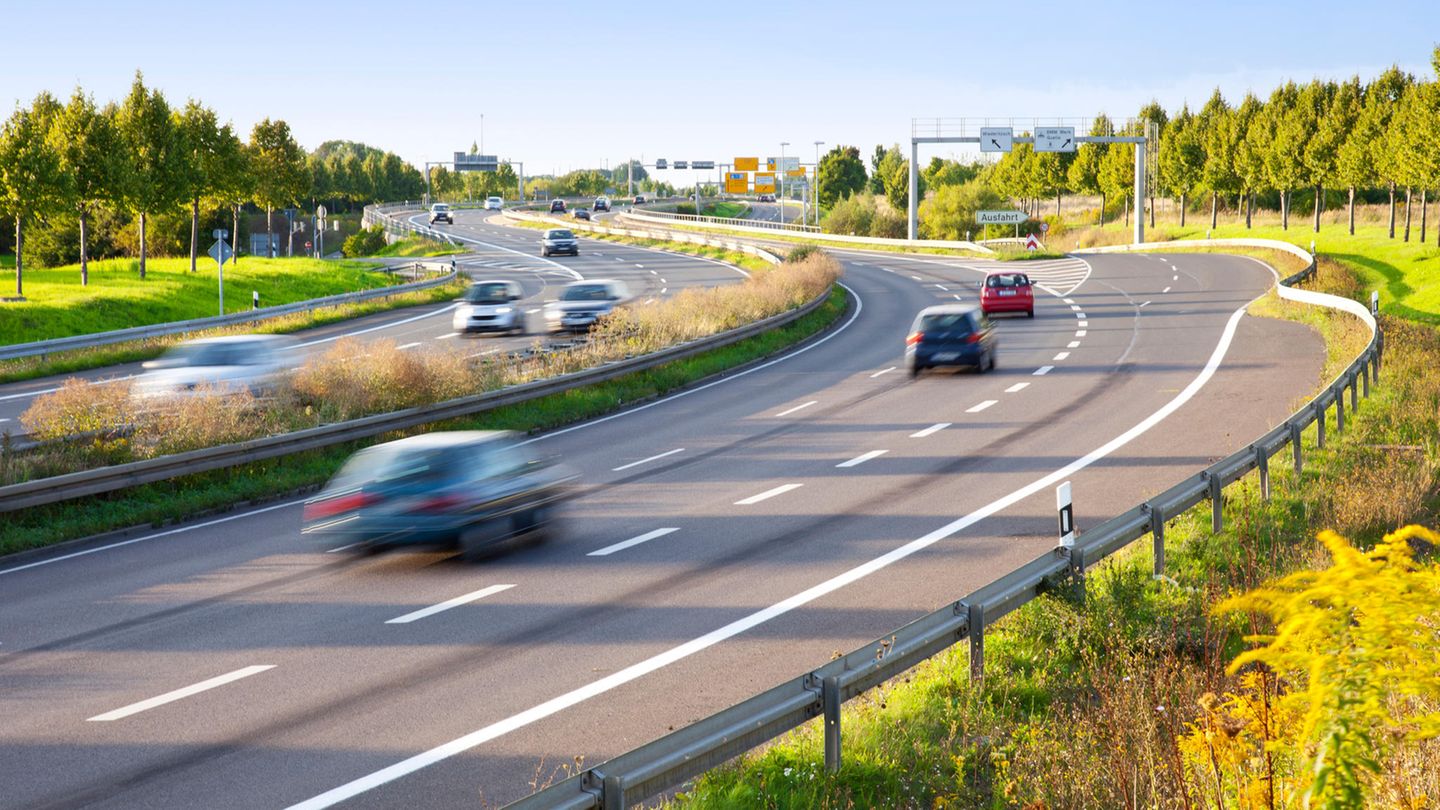 Eine deutsche Autobahn