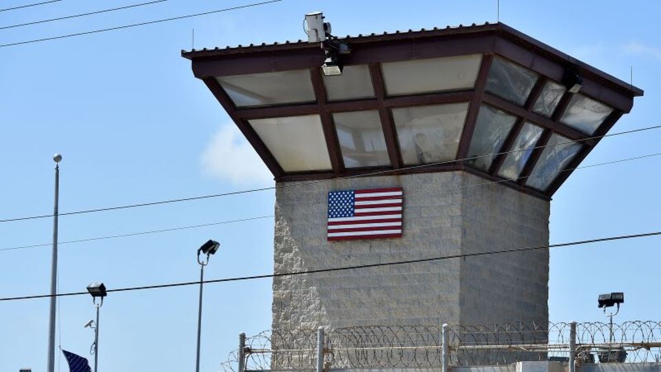 Wachturm des Guantanamo-Gefängnisses