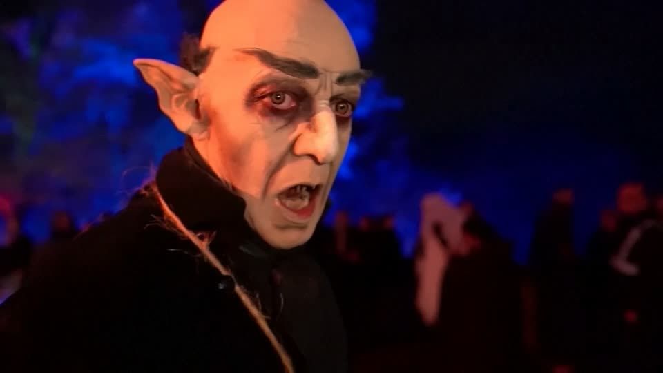 Video: Gruseln und Gänsehaut : 2-G-Halloween auf Burg Frankenstein