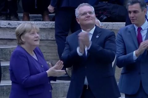Video: Merkel und die G20: Sorge um Iran, Einigung auf Mindeststeuer