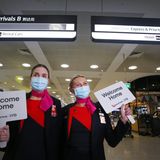 Ankunft in Australien