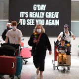 Ankunft in Australien