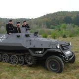 Museumsfahrzeug eines Sd.Kfz. 250 aus Polen.