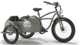 In Oliv erstrahlt  das Bike im Military Look.