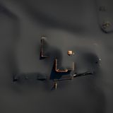 Von diesem Haus bleibt kaum noch Erkennbares über.