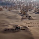 Es sieht fast aus wie dicke Schneeschichten, ist aber das Überbleibsel des großen Vulkanausbruchs auf La Palma.