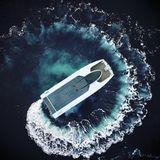 Neben der hohen Geschwindigkeit muss der Katamaran auch gut auf kleinem Raum zu manövrieren sein.