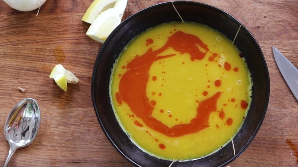 Rezept für türkische Linsensuppe