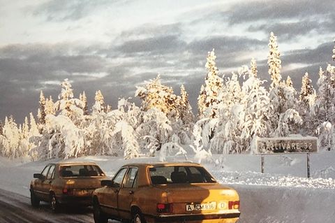 In Nordschweden geht es auch malerisch zu