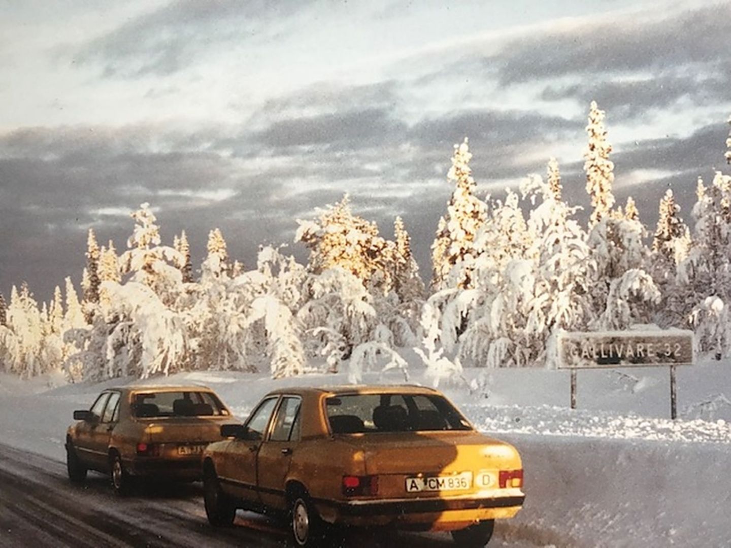 In Nordschweden geht es auch malerisch zu In Nordschweden geht es auch malerisch zu