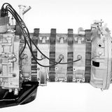 Vierscheiben Wankelmotor