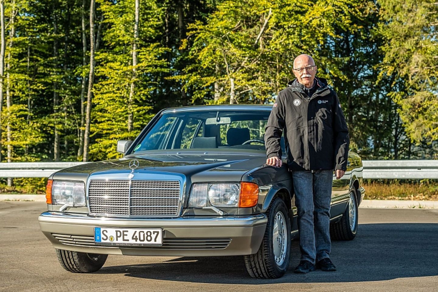 Frank Knothe, ehemaliger Leiter Gesamtfahrzeugversuch und späterer Baureihenchef S, SL und SLK-Klasse