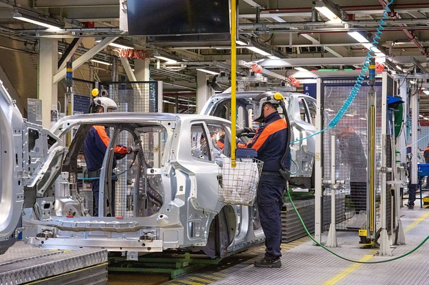 Die Fertigung im Volvo-Stammwerk Torslanda ist jetzt klimaneutrale