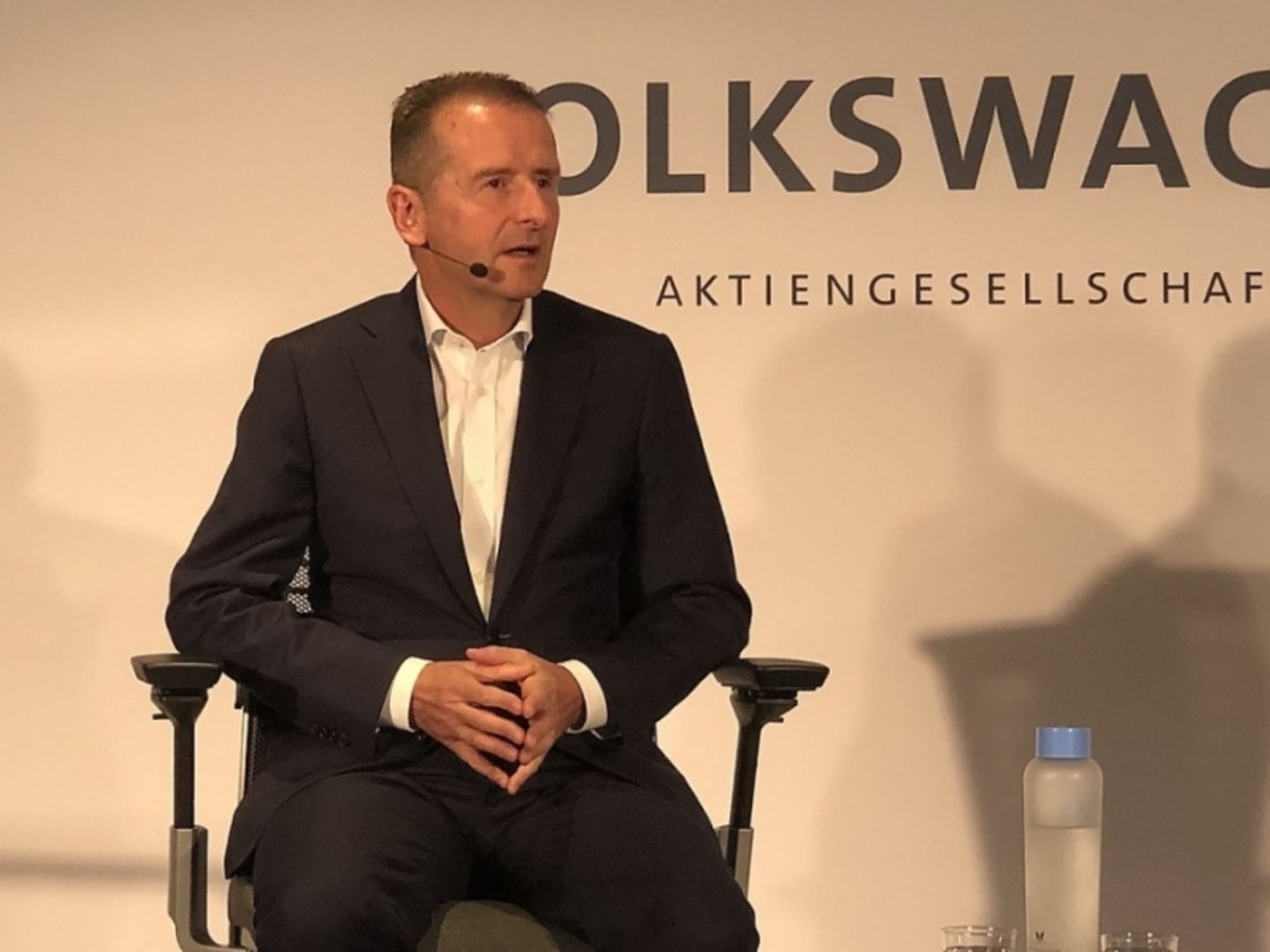 VW-Chef Herbert Diess