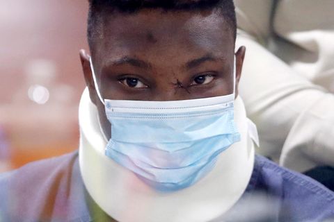 Halskrause und Cut auf der Nase: Footballprofi Henry Ruggs III. vor Gericht in Las Vegas