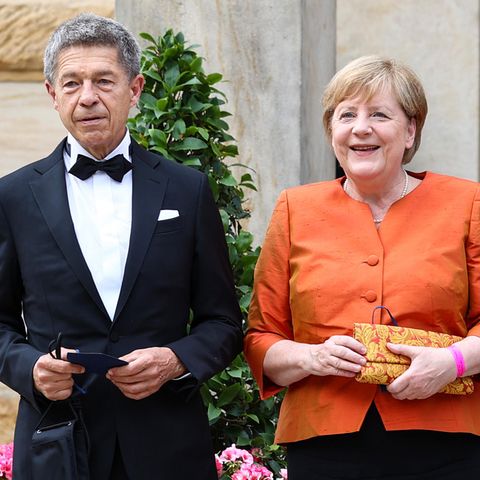 Bundeskanzlerin Angela Merkel (CDU) und ihr Mann Joachim Sauer