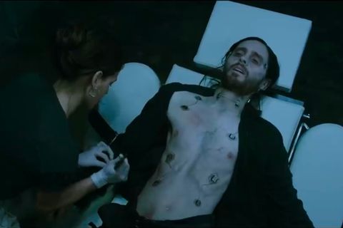 Jared Leto spielt einen gruseligen Vampir in der Marvel-Verfilmung "Morbius"
