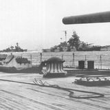 Blick vom Deck der "Hipper"