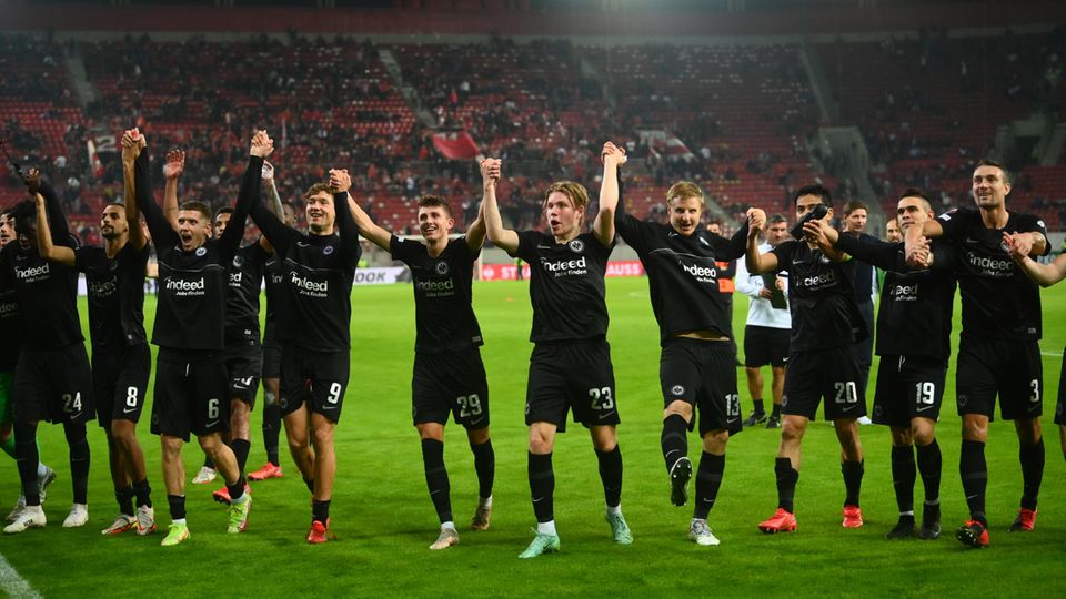 Europa league: Eintracht Frankfurt siegt gegen den griechischen Meister Olympiakos Piräus