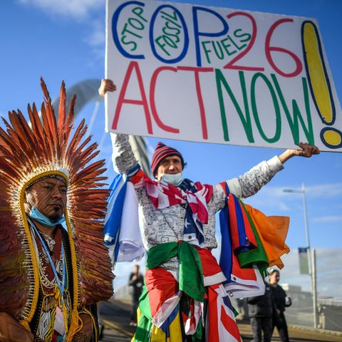Aktivisten in Glasgow: COP26 act now