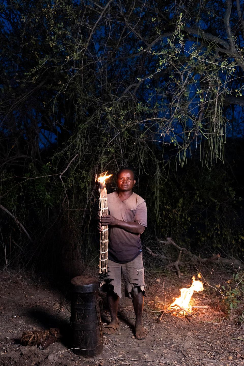 Climate crisis: Peter Mulwa, a beekeeper Peter Mulwa, a beekeeper