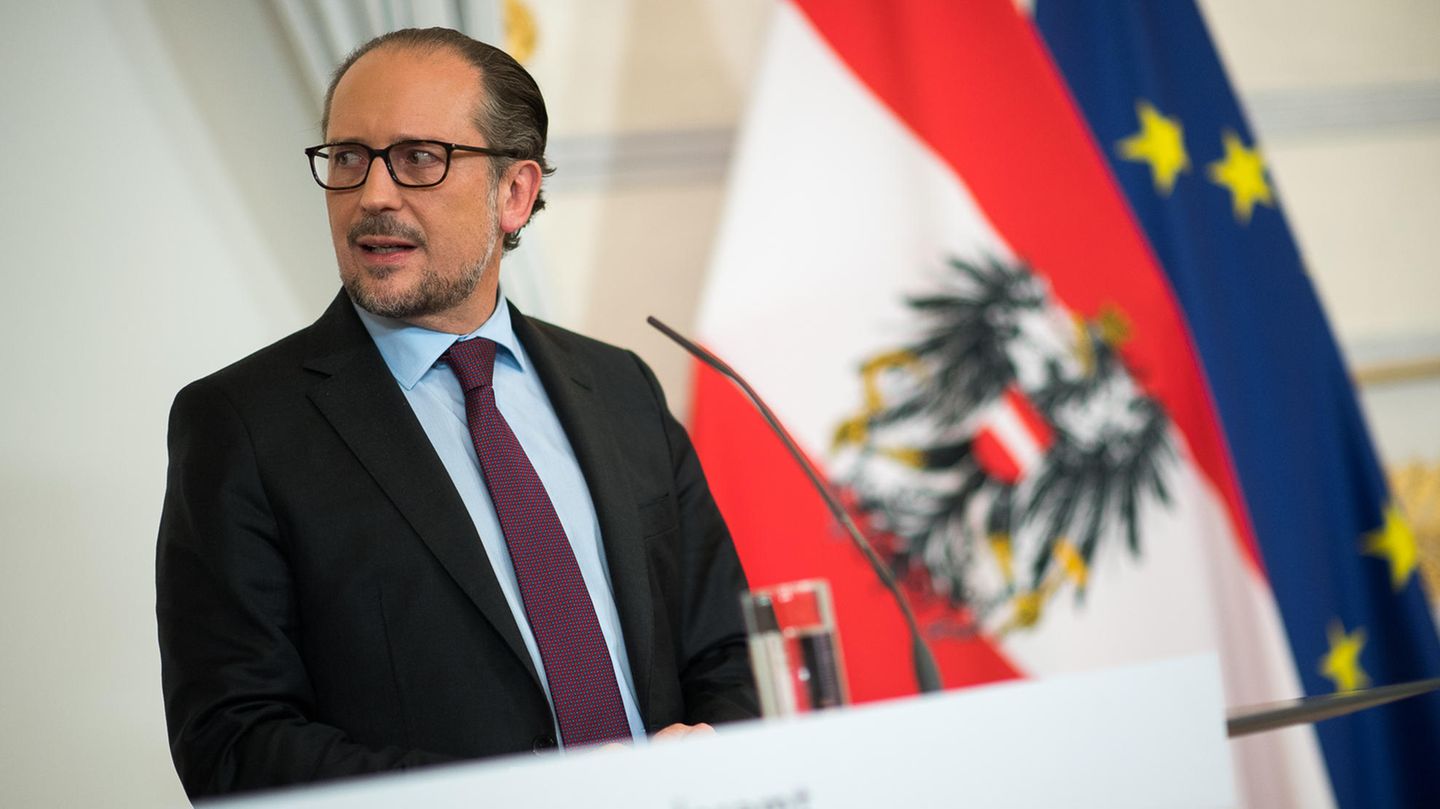 Der österreichische Bundeskanzler Alexander Schallenberg