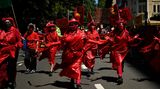 Extinction Rebellion protestiert am Aktionstag